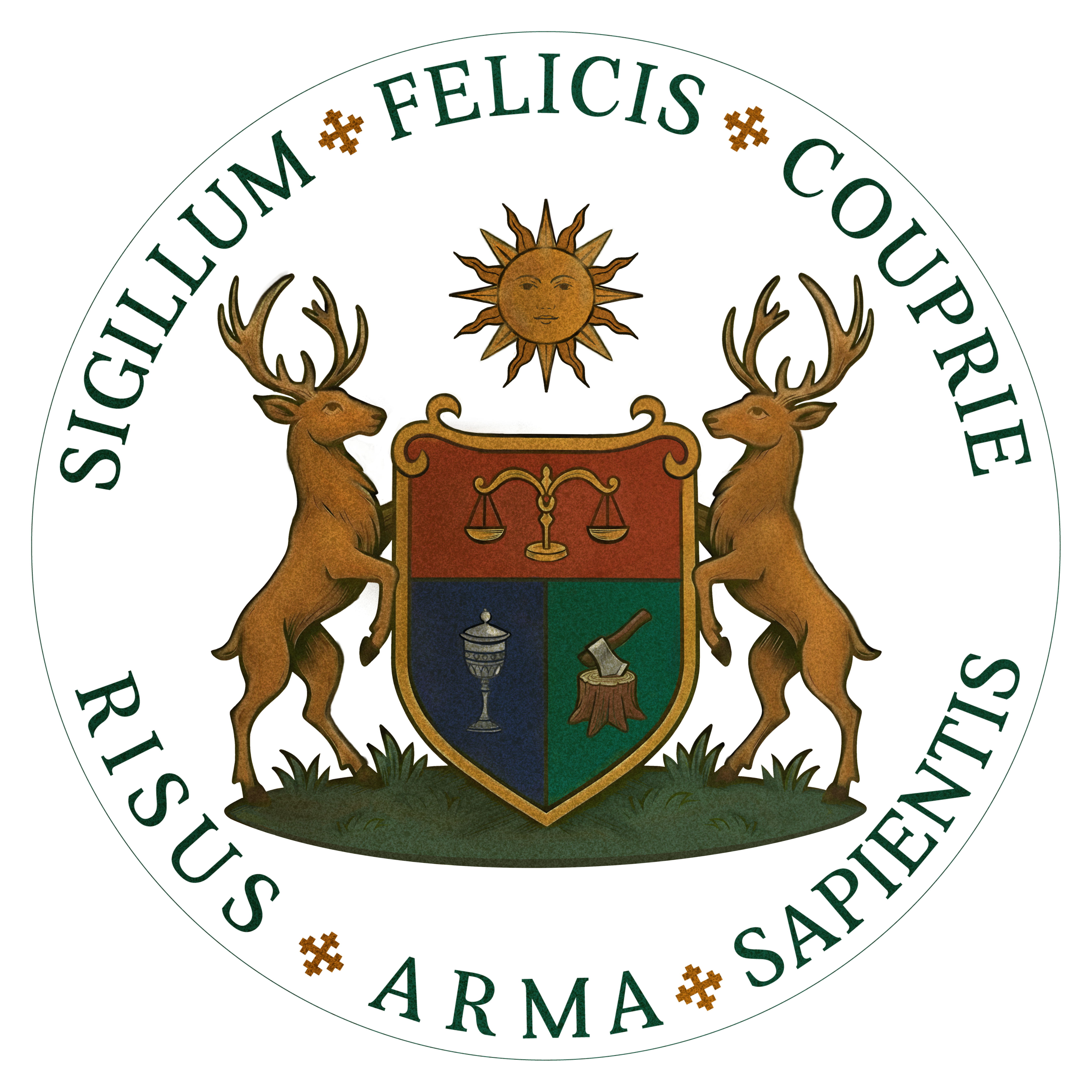 Sceau personnel de Félix Couprie — Sigillum Felicis Couprie